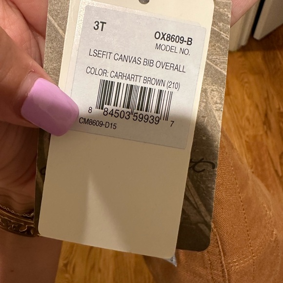 Carhartt overall and beanie kids - Picture 5 of 6